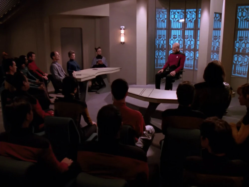 Picard in interrogation room